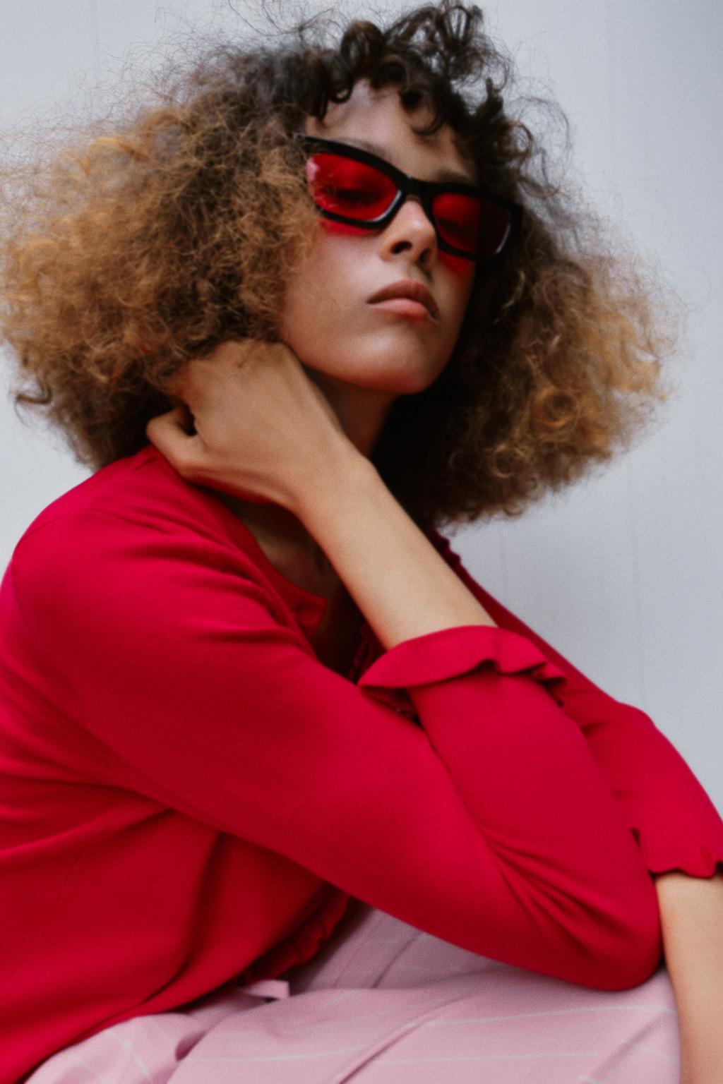 КАРДИГАН С ВОЛАНАМИ