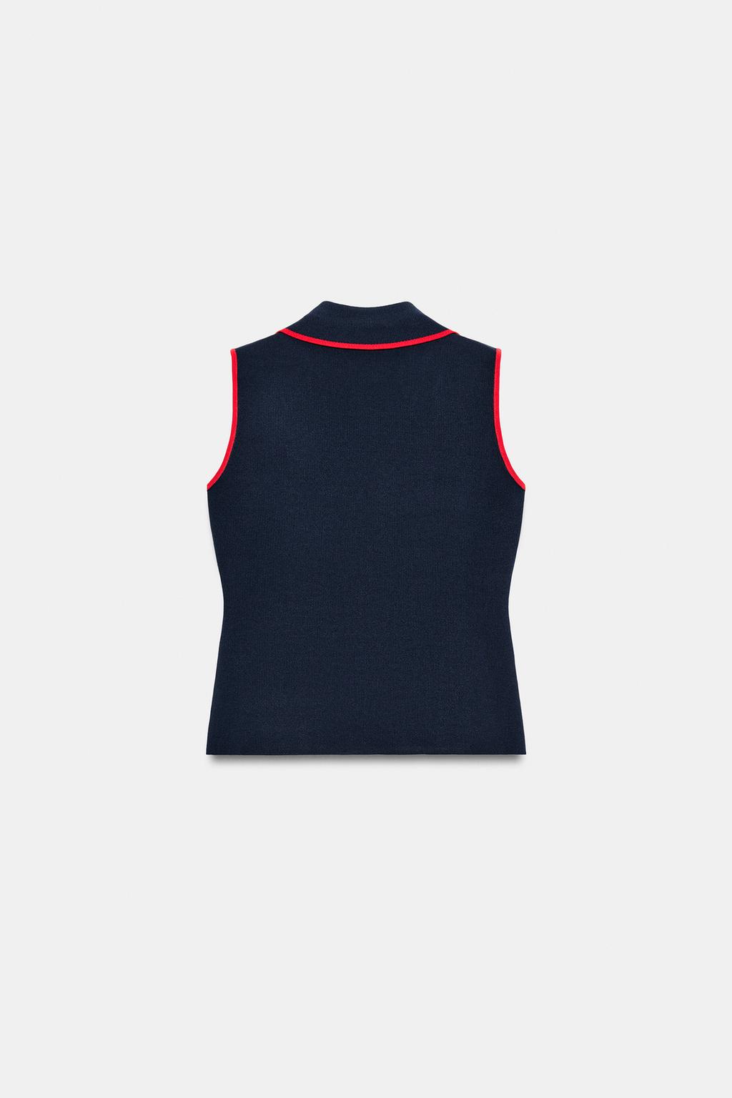 ДВУБОРТНЫЙ ЖИЛЕТ С ПРЯЖКАМИ