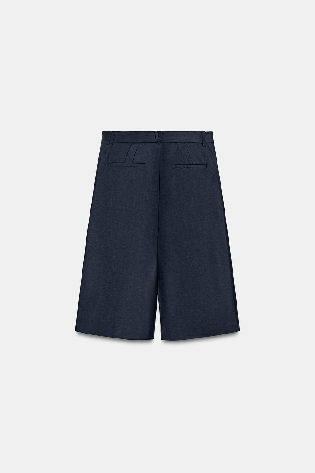 ДЛИННЫЕ ШОРТЫ ИЗ СМЕСОВОЙ ШЕРСТИ — ZW COLLECTION