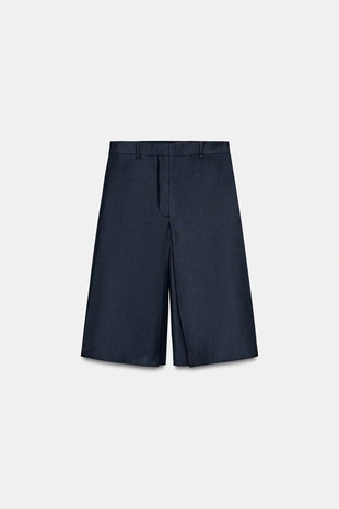 Длинные шорты из смесовой шерсти — Zw Collection- Заказать в России