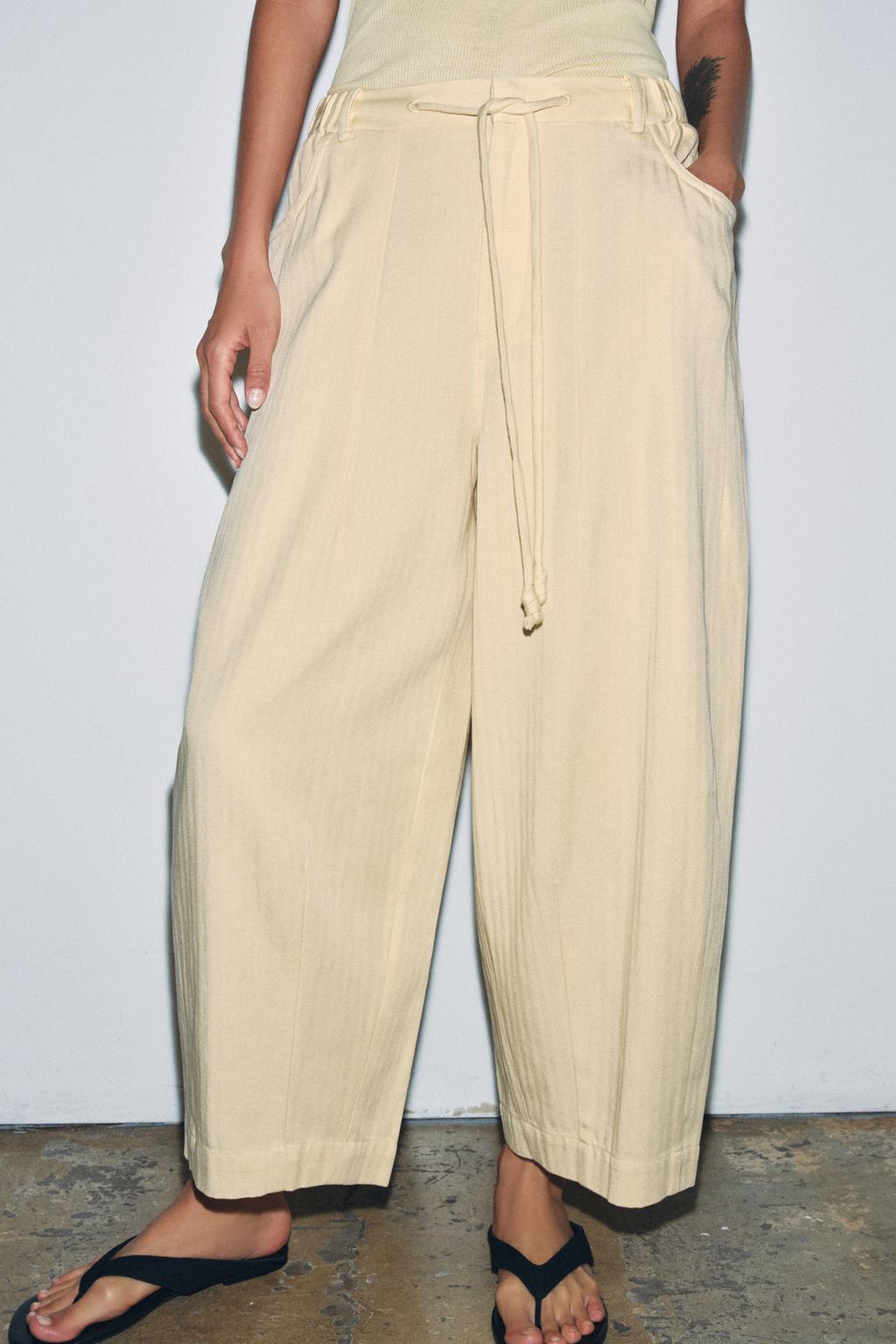 БРЮКИ ИЗ ТКАНИ «ЁЛОЧКА» — ZW COLLECTION