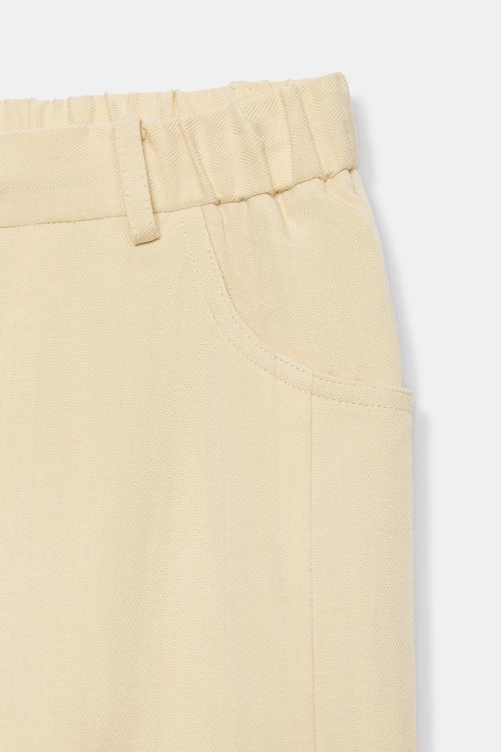 БРЮКИ ИЗ ТКАНИ «ЁЛОЧКА» — ZW COLLECTION