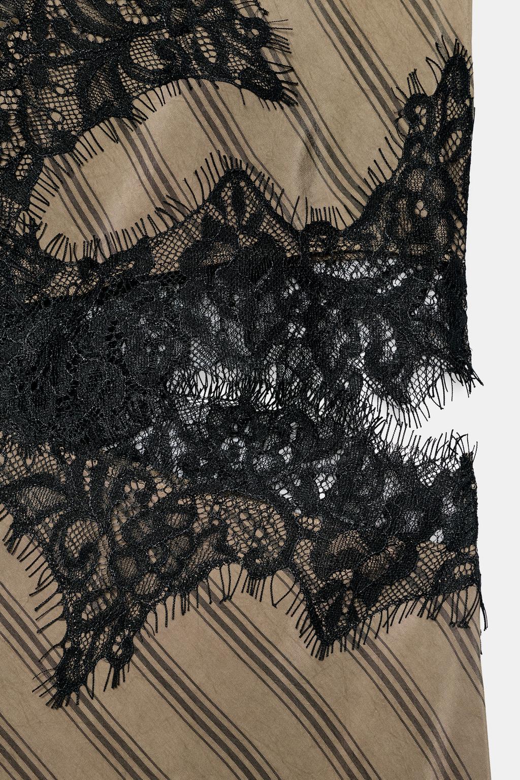 ПЛАТЬЕ-КОМБИНАЦИЯ С ВЫРЕЗОМ — ZW COLLECTION