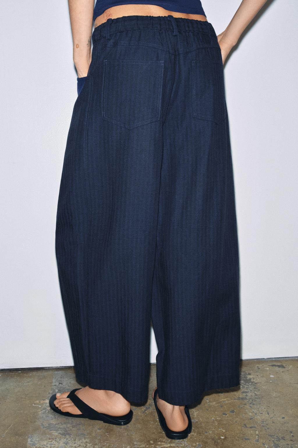 БРЮКИ ИЗ ТКАНИ «ЁЛОЧКА» — ZW COLLECTION