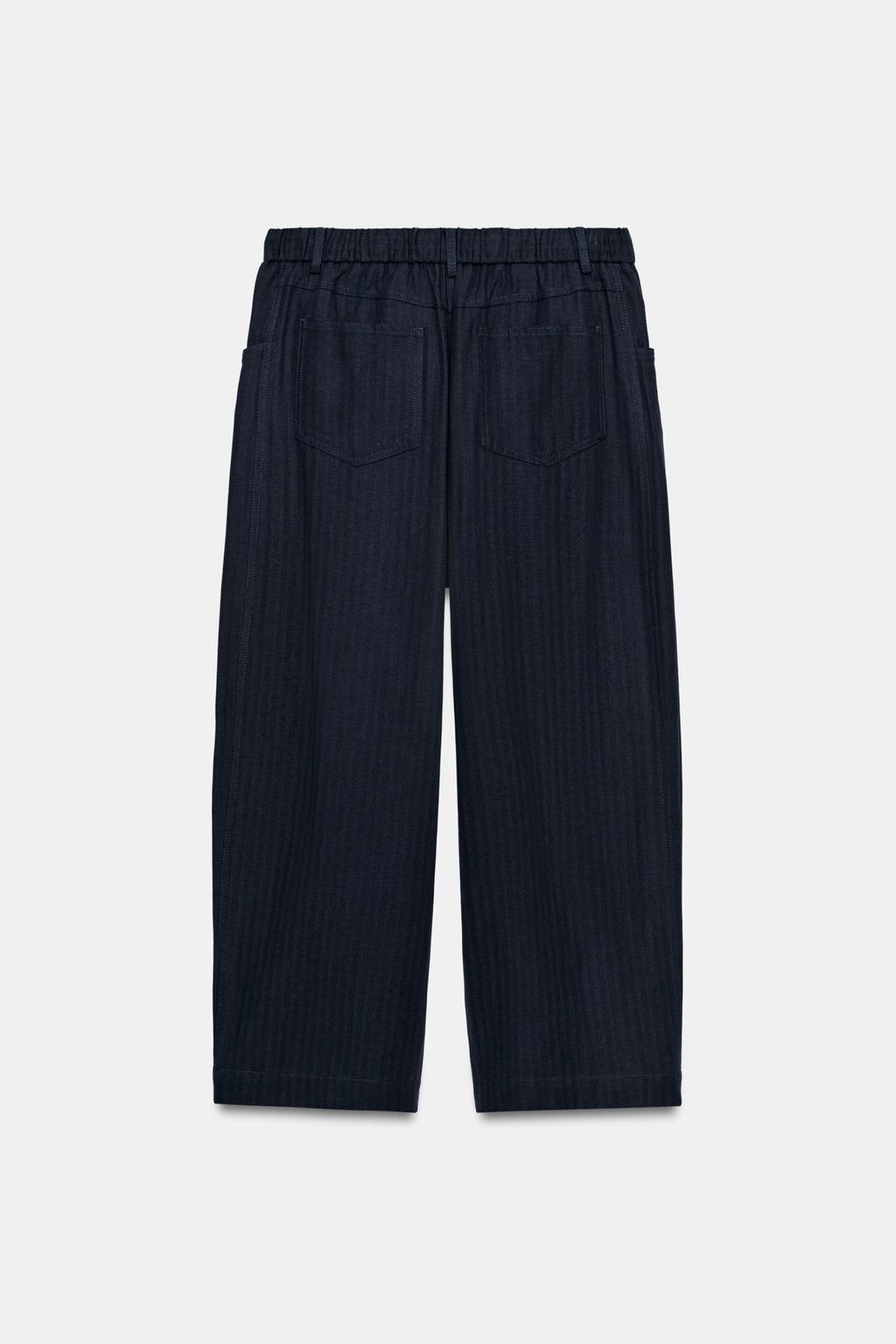 БРЮКИ ИЗ ТКАНИ «ЁЛОЧКА» — ZW COLLECTION