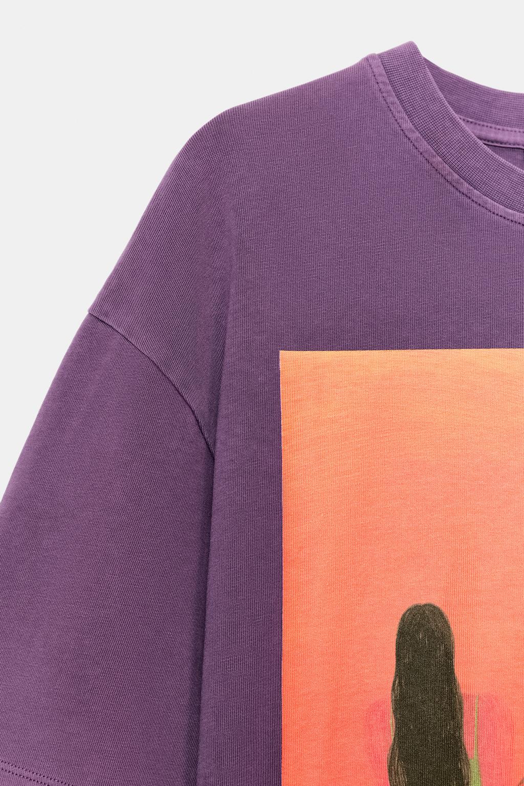 ФУТБОЛКА С ПРИНТОМ MANUJA WALDIA И ЭФФЕКТОМ ПОТЕРТОСТИ