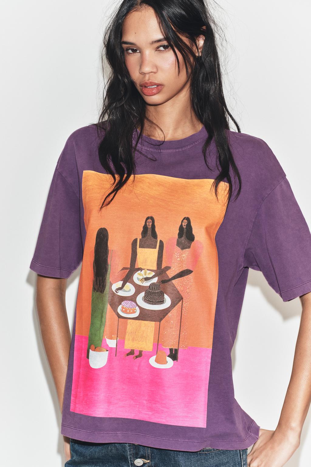 ФУТБОЛКА С ПРИНТОМ MANUJA WALDIA И ЭФФЕКТОМ ПОТЕРТОСТИ