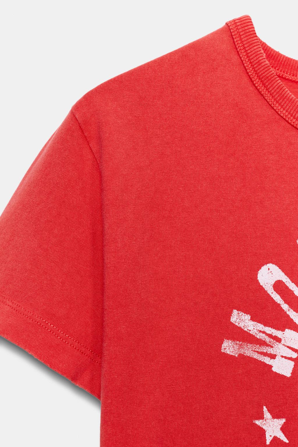 ФУТБОЛКА С НАДПИСЬЮ СПЕРЕДИ