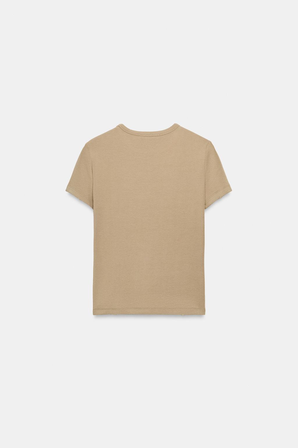 ФУТБОЛКА С КОРОТКИМИ РУКАВАМИ И НАДПИСЬЮ