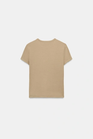 Футболка с короткими рукавами и надписью- Заказать в России