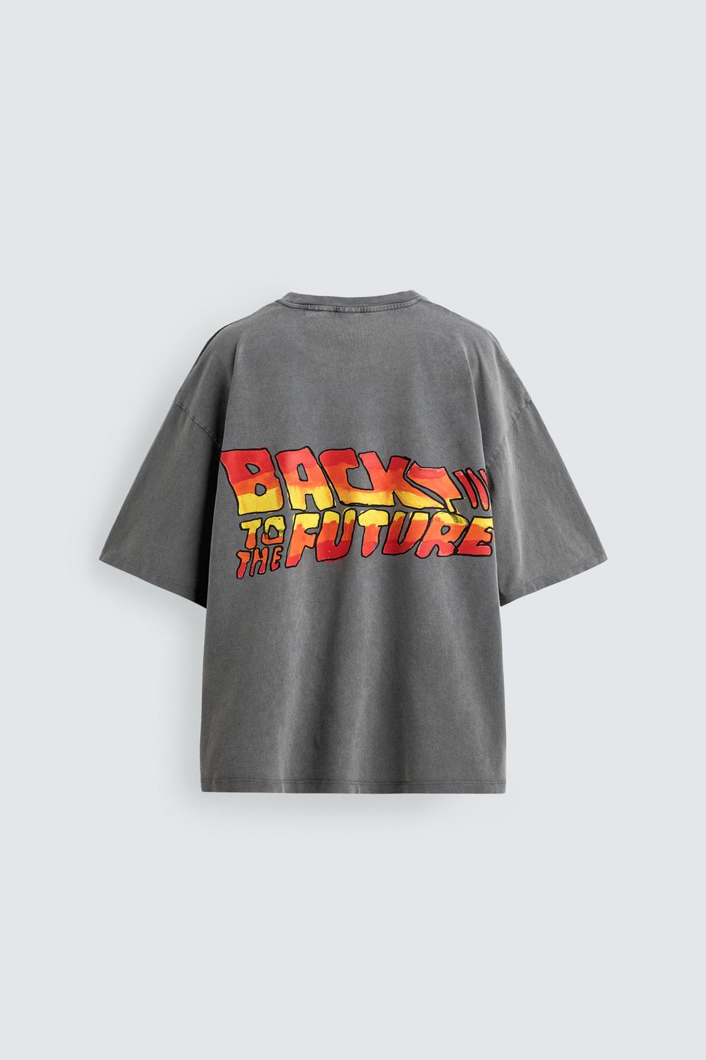 ФУТБОЛКА С ИЛЛЮСТРАЦИЕЙ BACK TO THE FUTURE© UCS LLC AND AMBLIN X DYLAN´S T-SHIRT CLUB X ZARA