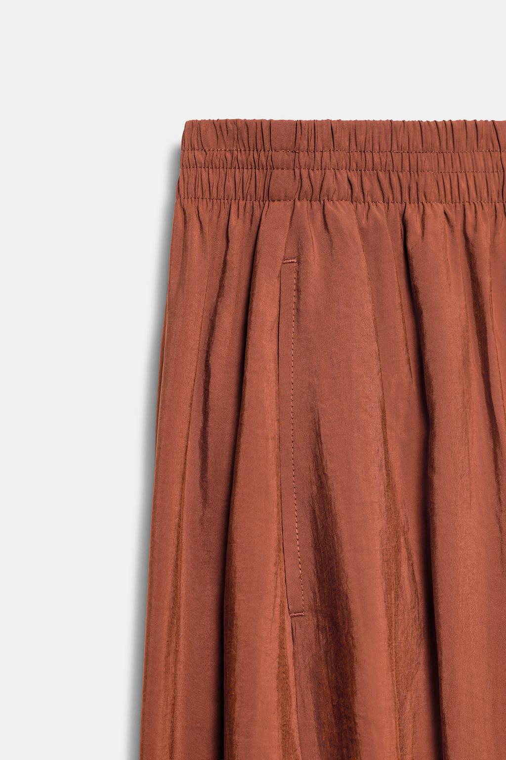 БРЮКИ-БАЛЛОНЫ С ЭЛАСТИЧНЫМ ПОЯСОМ