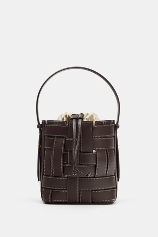 Плетеная сумка с плечевым ремнем- Заказать в России