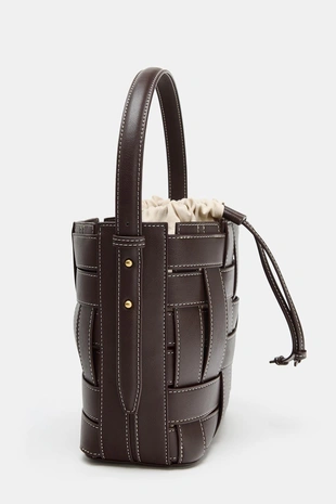 Плетеная сумка с плечевым ремнем- Заказать в России