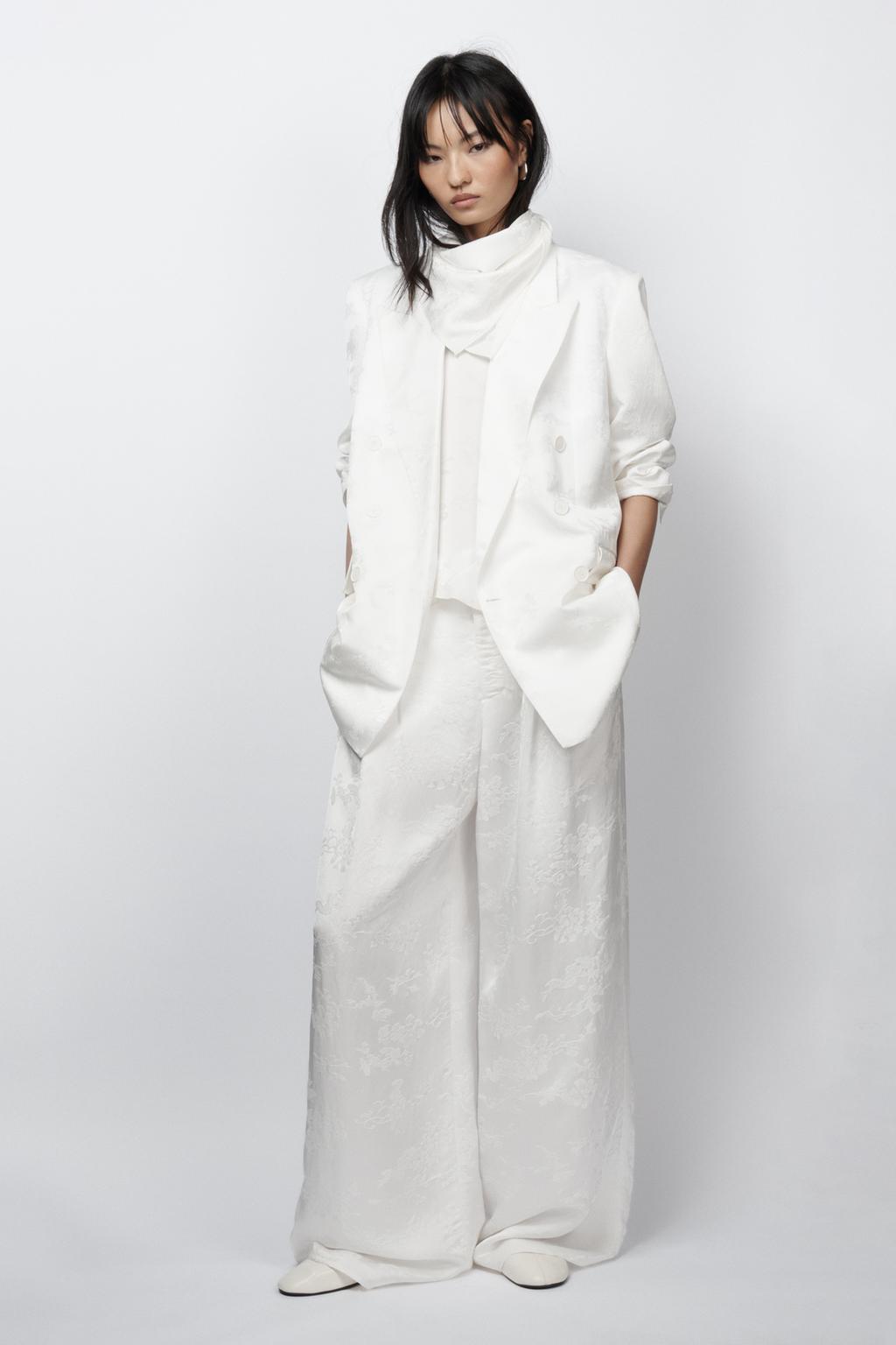 ЖАККАРДОВЫЙ ТОП — ZW COLLECTION LIMITED EDITION