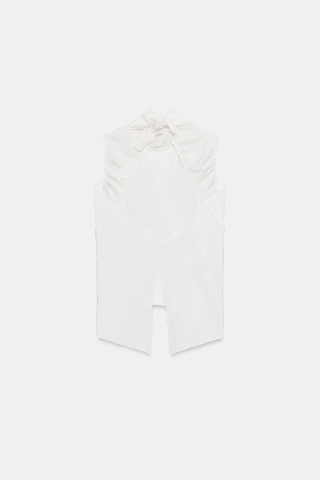 ЖАККАРДОВЫЙ ТОП — ZW COLLECTION LIMITED EDITION