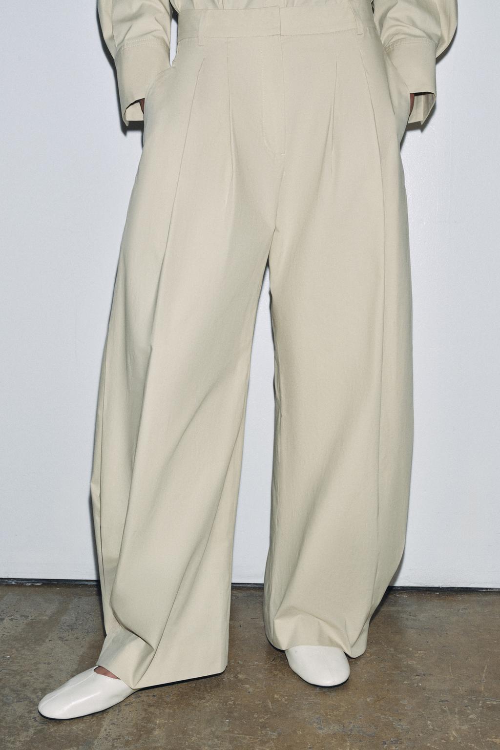 БРЮКИ С ЗАЩИПАМИ ZW лимитированная серия