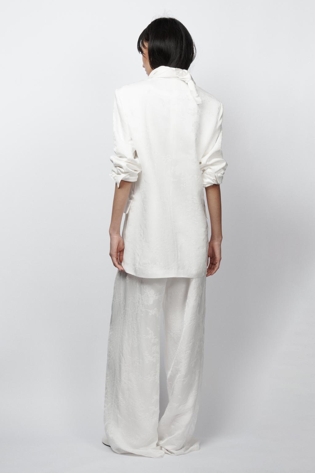 ЖАККАРДОВЫЕ БРЮКИ — ZW COLLECTION LIMITED EDITION