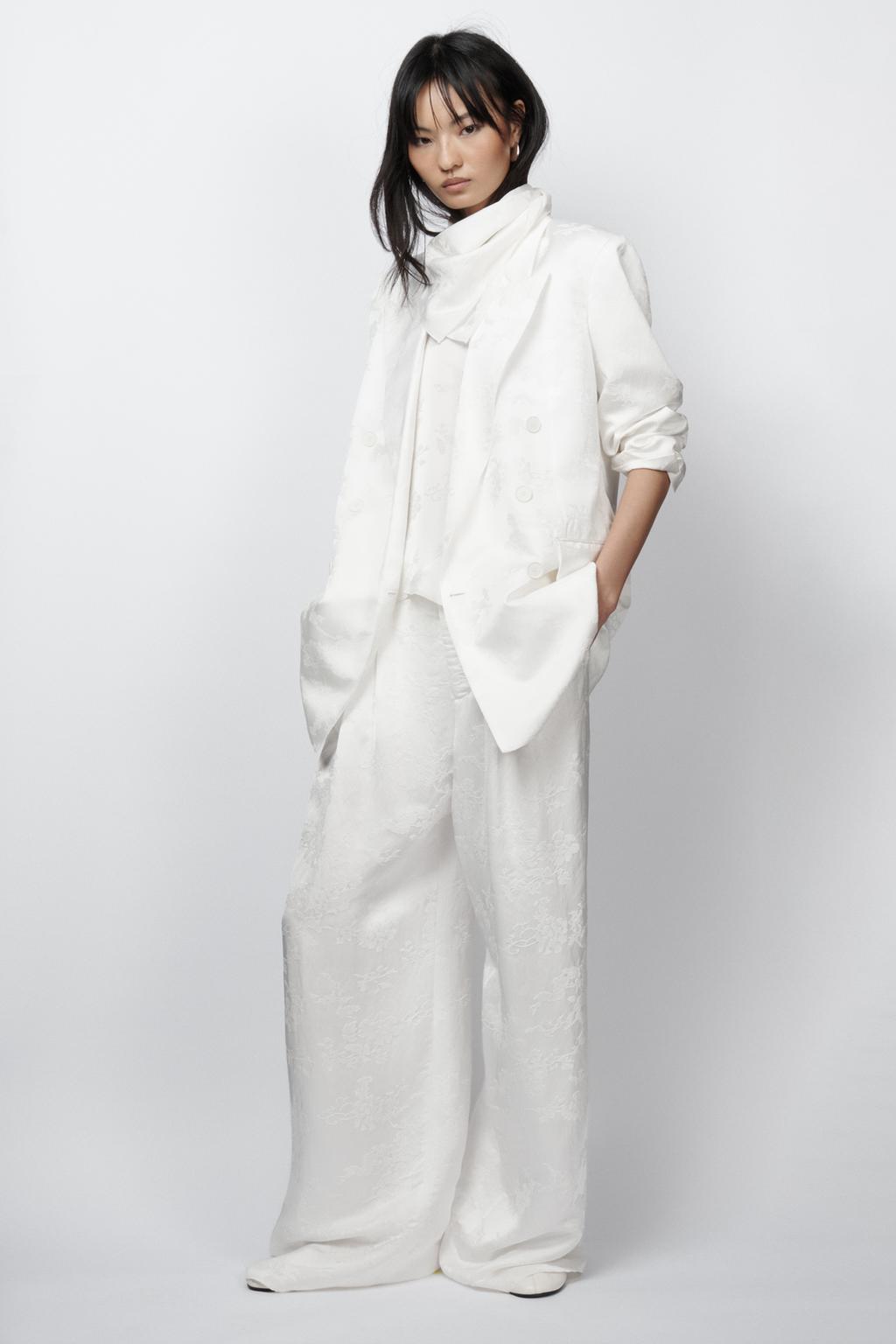 ЖАККАРДОВЫЕ БРЮКИ — ZW COLLECTION LIMITED EDITION