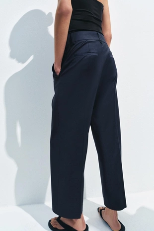 Брюки из смесовой шерсти с заутюженными стрелками — Zw Collection- Заказать в России