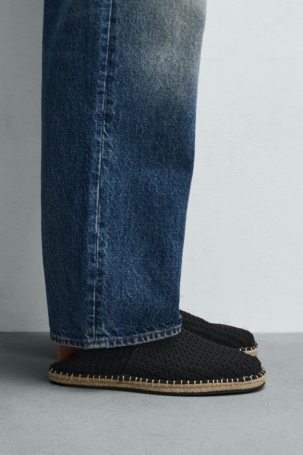 ЭСПАДРИЛЬИ ИЗ ТРИКОТАЖА