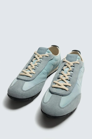 Кожаные кроссовки- Заказать в России