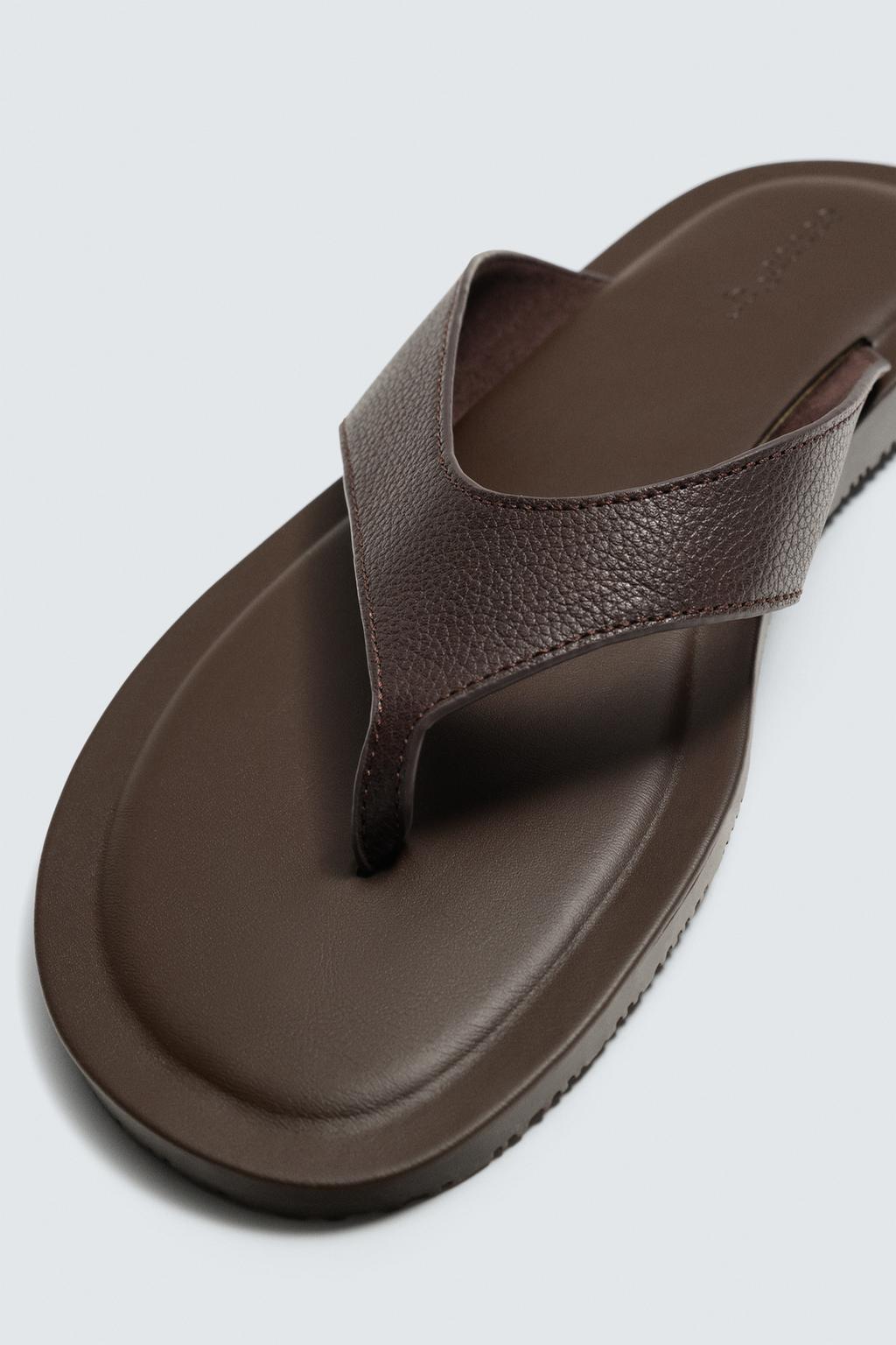 КОЖАНЫЕ САНДАЛИИ С РЕМЕШКАМИ