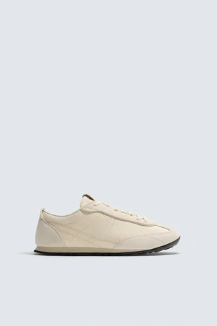 Кожаные кроссовки- Заказать в России