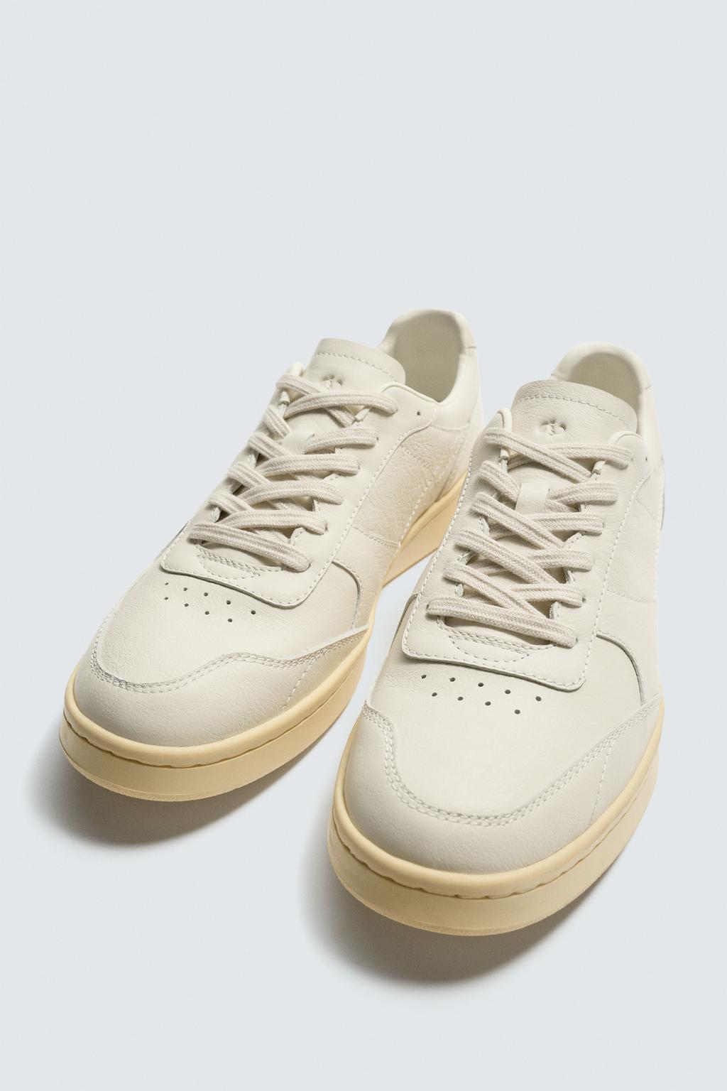 КОЖАНЫЕ КРОССОВКИ В СТИЛЕ РЕТРО