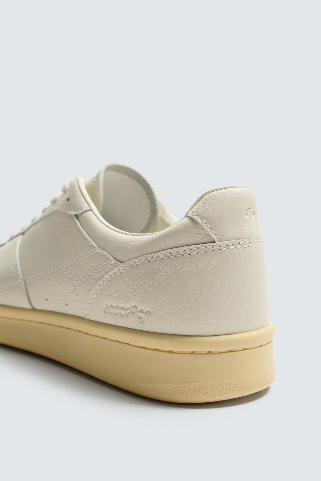 КОЖАНЫЕ КРОССОВКИ В СТИЛЕ РЕТРО