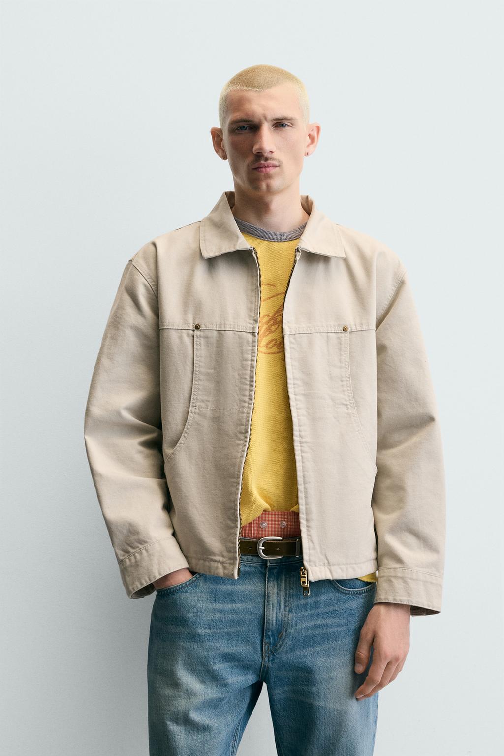 КУРТКА СВОБОДНОГО КРОЯ С КАРМАНАМИ