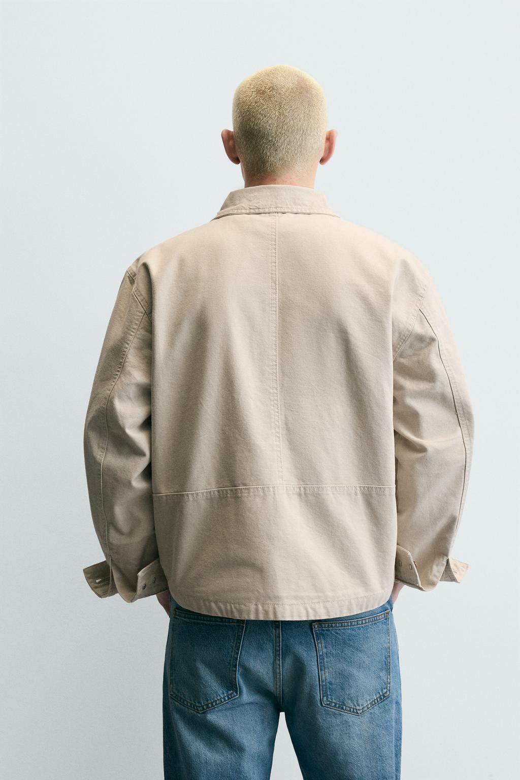 КУРТКА СВОБОДНОГО КРОЯ С КАРМАНАМИ