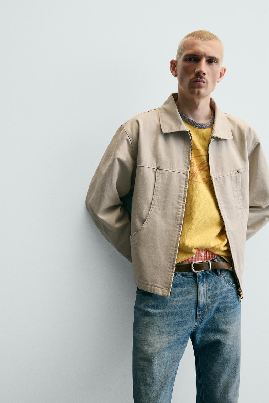 КУРТКА СВОБОДНОГО КРОЯ С КАРМАНАМИ