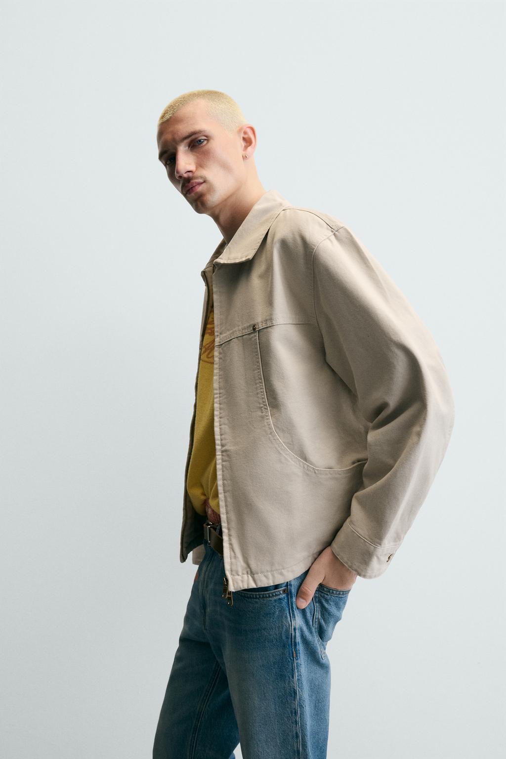 КУРТКА СВОБОДНОГО КРОЯ С КАРМАНАМИ