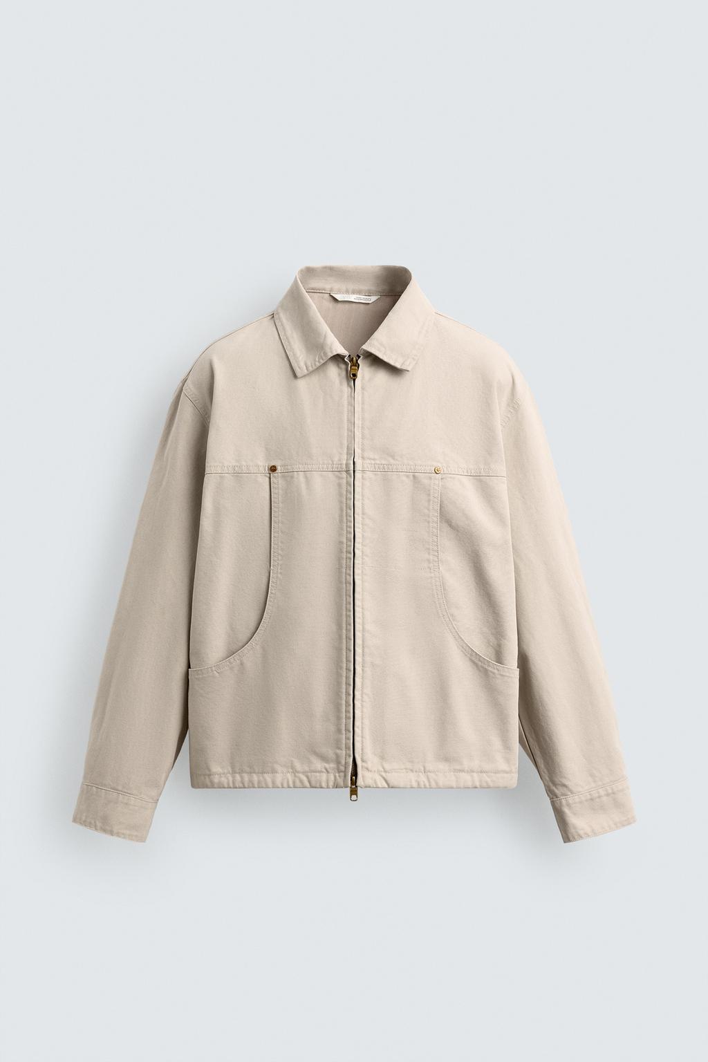 КУРТКА СВОБОДНОГО КРОЯ С КАРМАНАМИ