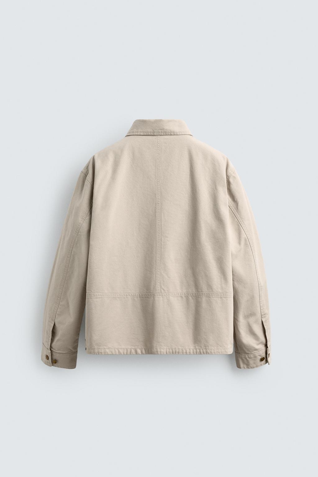 КУРТКА СВОБОДНОГО КРОЯ С КАРМАНАМИ