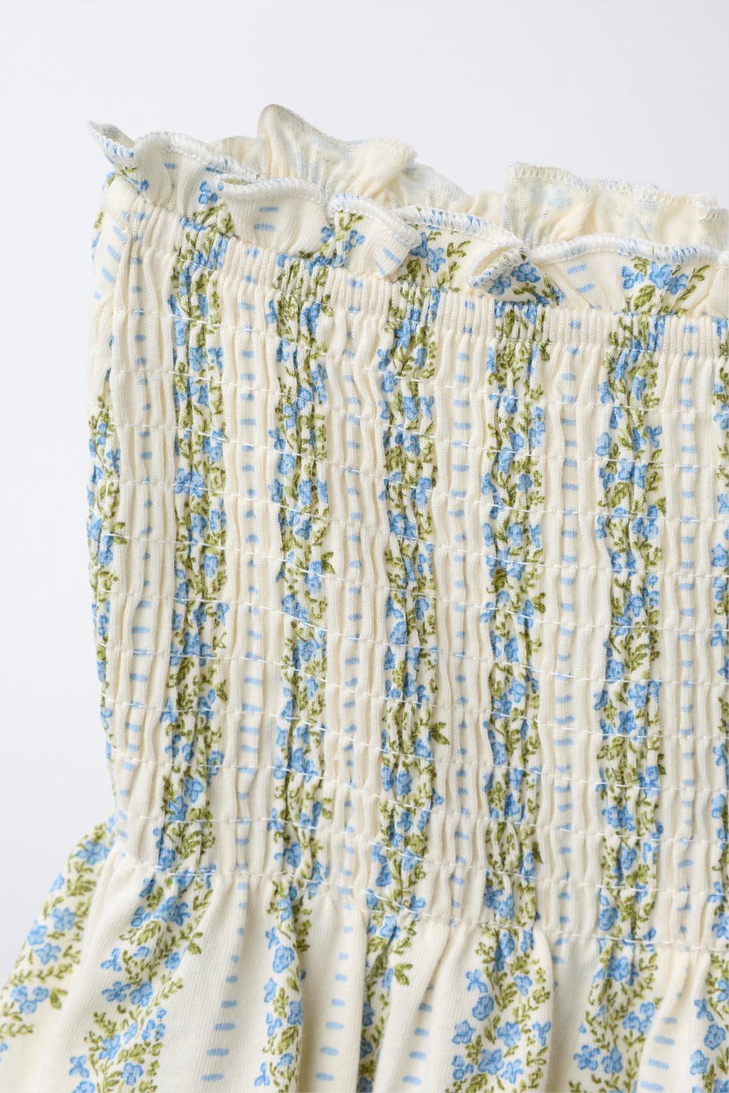 ЮБКА-ШОРТЫ С ЦВЕТОЧНЫМ ПРИНТОМ