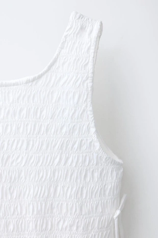 Топ с резинками и завязками