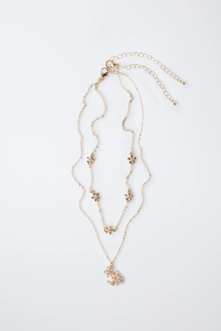 Набор из двух цветочных ожерелий- Заказать в России