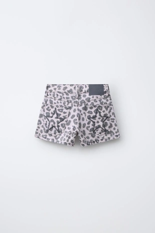 Шорты с анималистичным принтом- Заказать в России