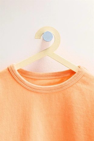 Zara Timeless - однотонная хлопковая футболка