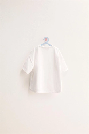 Zara Timeless - однотонная футболка из хлопка