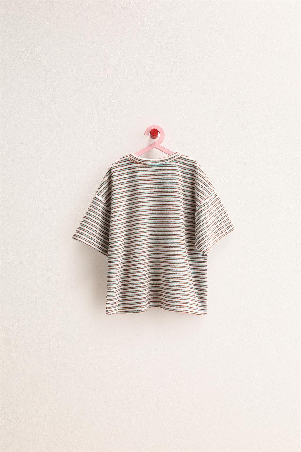 ZARA TIMELESS - ФУТБОЛКА МАХРОВАЯ В ПОЛОСКУ