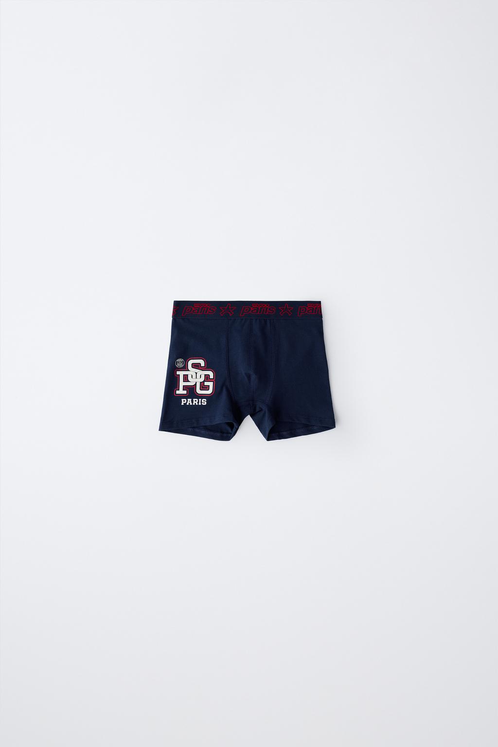 2-6 ЛЕТ/ НАБОР ИЗ ДВУХ ТРУСОВ-БОКСЕРОВ PSG ®