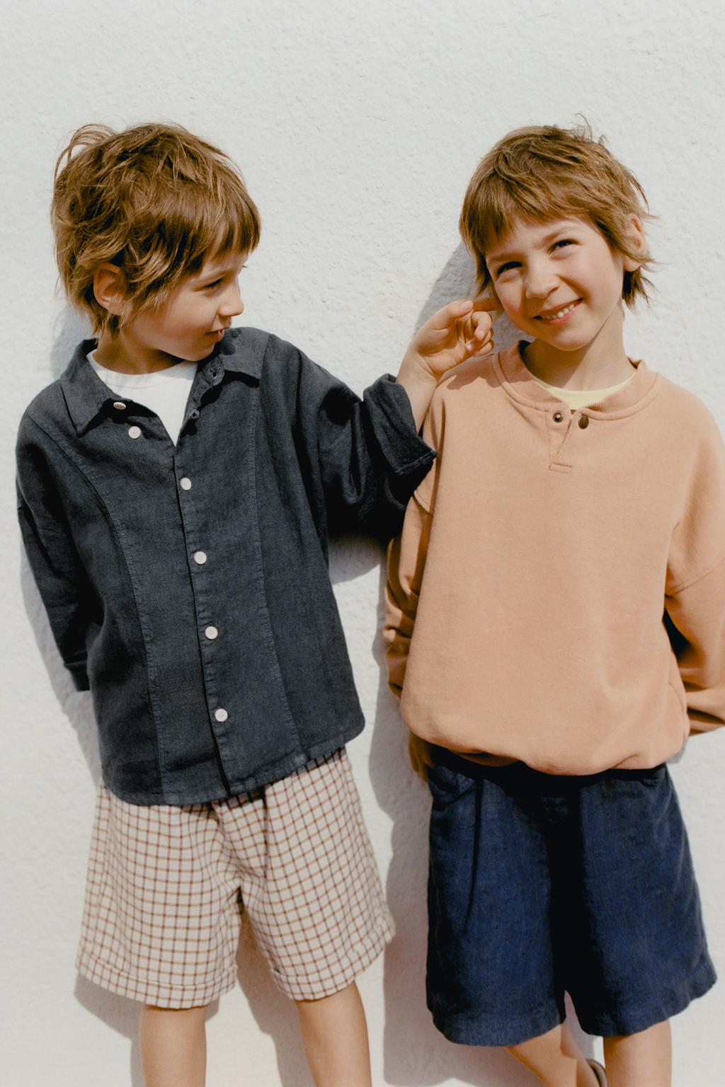 ZARA TIMELESS - ЛЬНЯНЫЕ БЕРМУДЫ