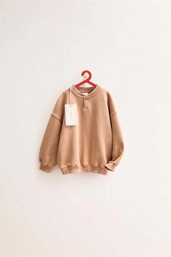 Zara «Timeless» - ОДНОТОННАЯ ТОЛСТОВКА
