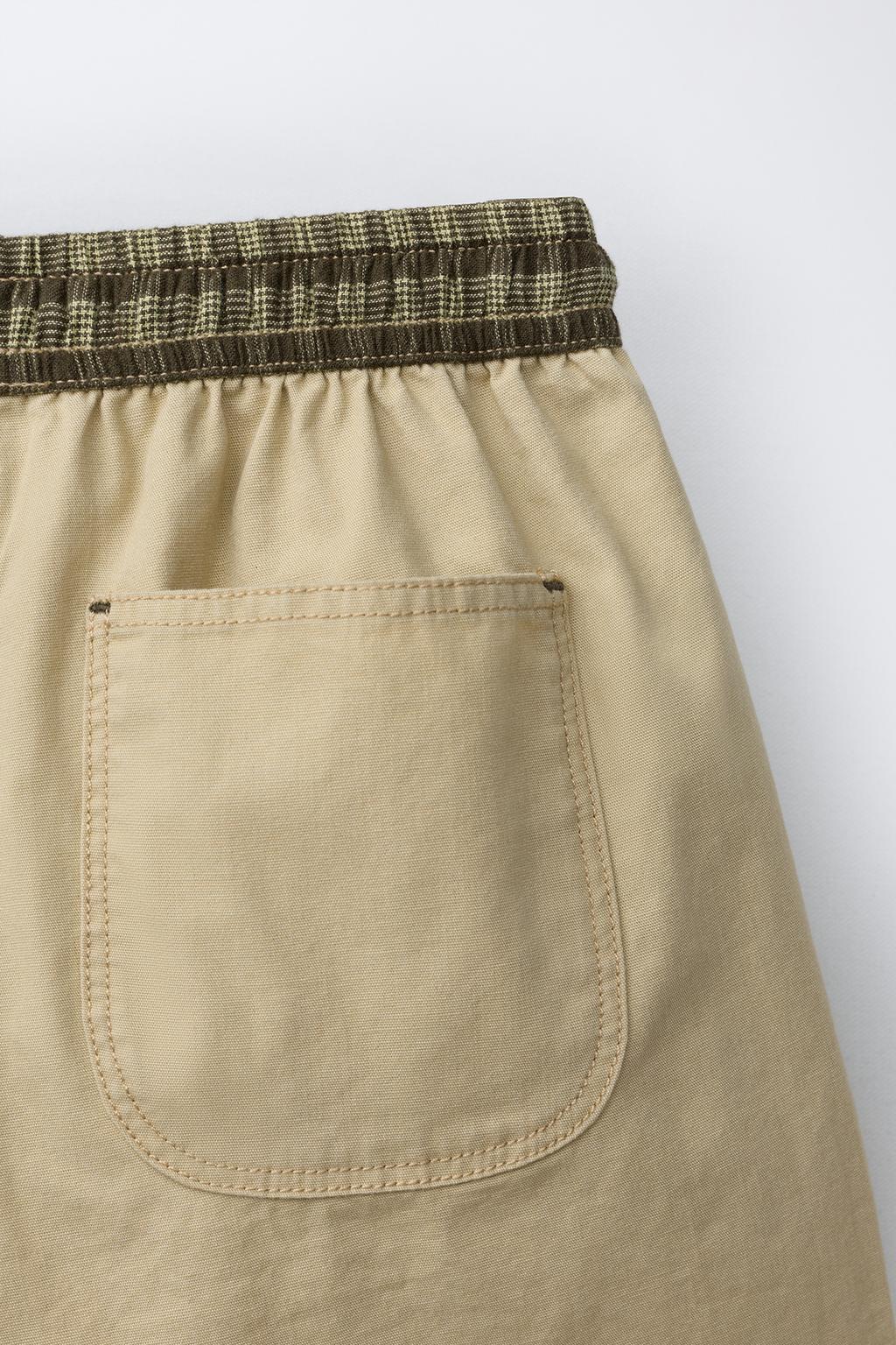 ХОЛЩОВЫЕ ШОРТЫ-БЕРМУДЫ