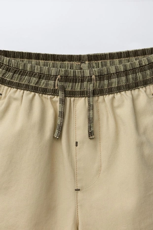 Холщовые шорты-бермуды- Заказать в России