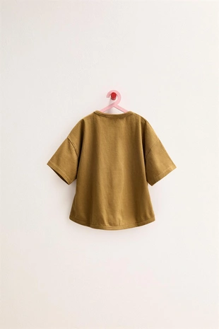 Zara Timeless - однотонная хлопковая футболка