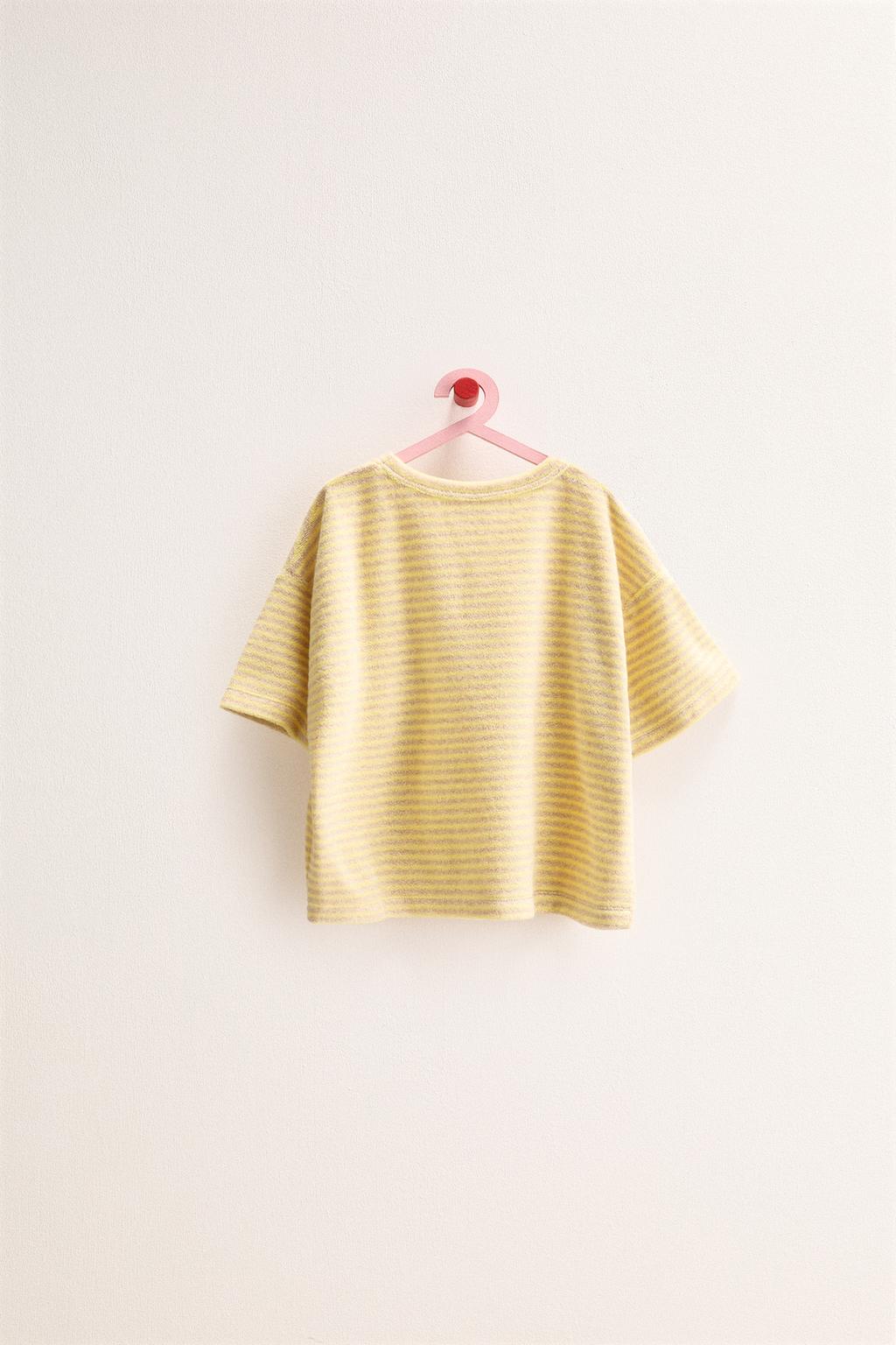 ZARA TIMELESS - ФУТБОЛКА МАХРОВАЯ В ПОЛОСКУ